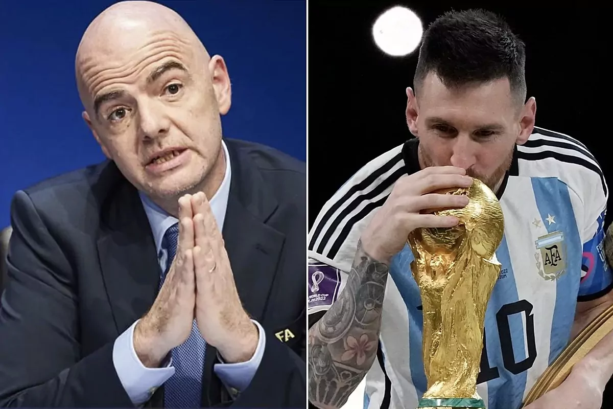 Gianni Infantino wants Messi at the 2034 FIFA World Cup